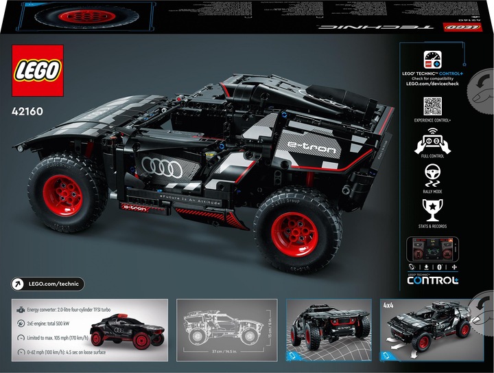 Immagine prodotto LEGO Audi RS Q e-tron (42160, LEGO Technic)
