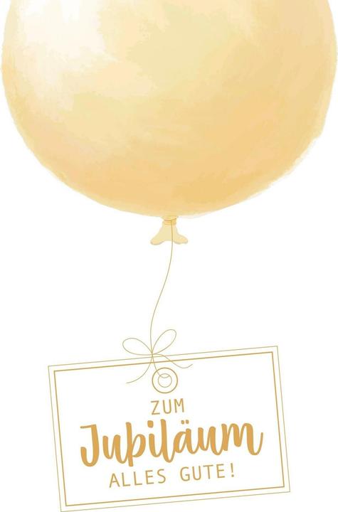 Immagine prodotto ABC Glückwunschkarte Jubiläum 12.5 x 17.6 cm (1 pz.)