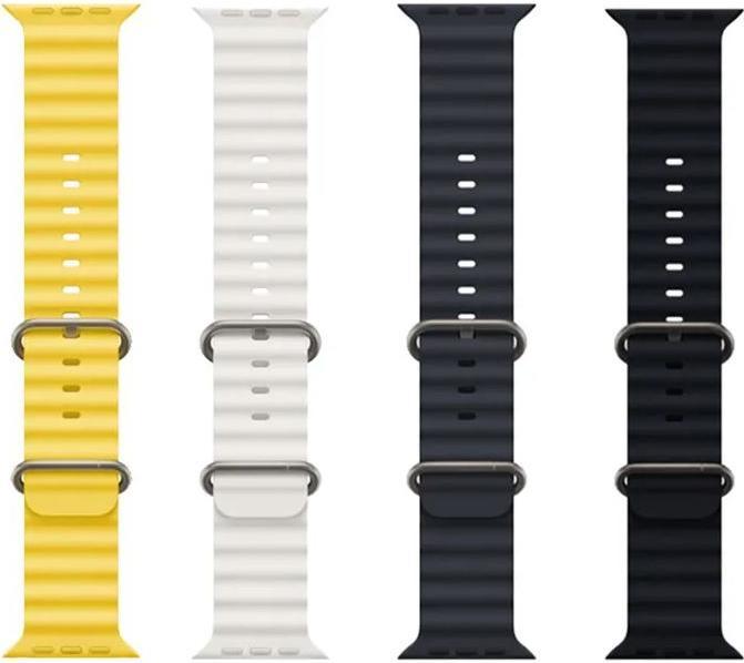 Image du produit PhoneLook Bracelet en caoutchouc silicone ondulé menthe (42 mm, 44 mm, 45 mm, Caoutchouc / silicone, Apple Watch Series 2, Apple Watch Series 1, Apple Watch Series 3, Apple Watch Series 4, Apple Watch Series 5, Apple Watch Series 6, Apple Watch Series 7, Apple Watch Series 8, Apple Watch Series 9, Apple Watch SE)