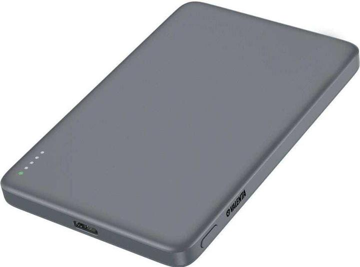 Image du produit Valenta Powerbank MagSafe Ultra Slim, Grau 5000 mAh (5000 mAh, 15 W, 19.35 Wh)