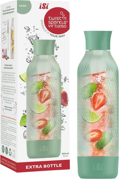 ISI TwistnSparkle Flasche Sage gn