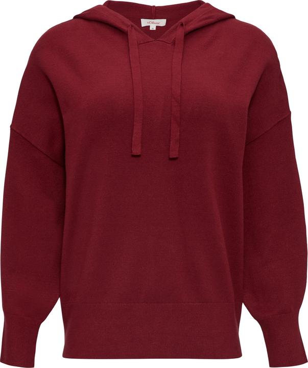 Produktbild s.Oliver Strickpullover Oversized Strickpullover aus Viskosemix (44)