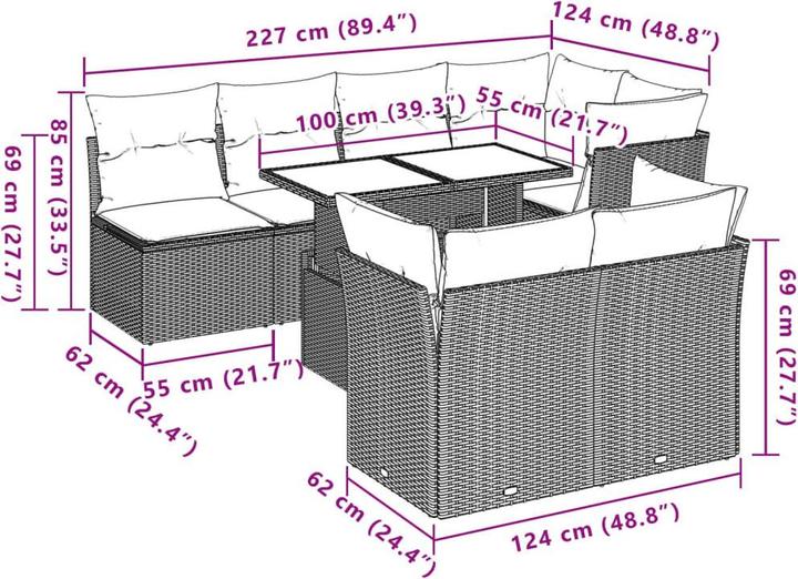 Produktbild vidaXL Calum