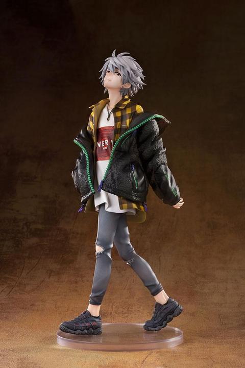 Actual product image Hobbymax Neon Genesis Evangelion statuette PVC 1/7 Kaworu Nagisa Ver. Radio Eva Part 2 25 cm