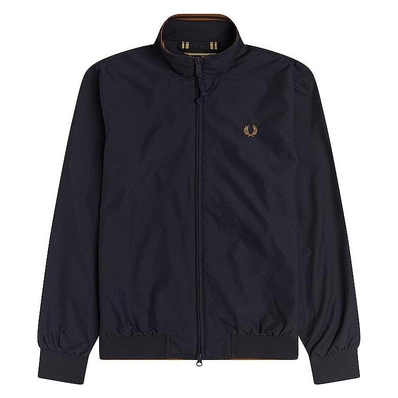 Fred Perry, Herren, Leichte Jacken, Blouson Brentham, Blau, (3XL)