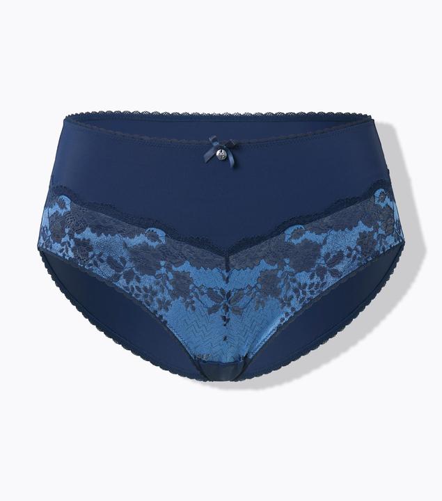 Produktbild Ulla Popken Midislip, Spitzeneinsatz, Mikrofaser (60, Einzelpack)