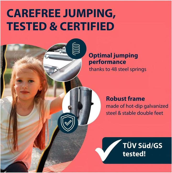 Produktbild Hudora Fantastic Trampolin 400V (400 cm)