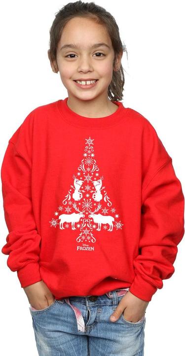 Produktbild Disney Frozen Christmas Tree Sweatshirt Mädchen (128)