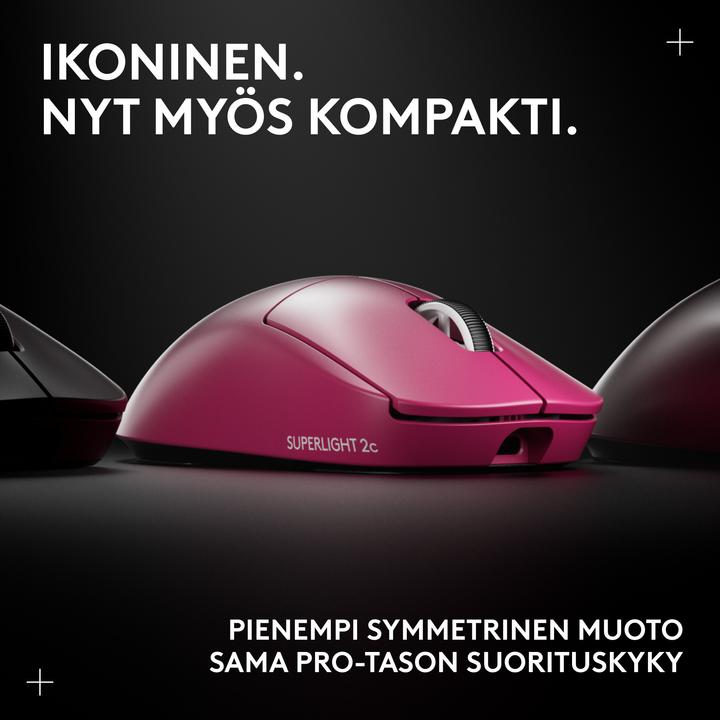 Produktbild Logitech Pro X Superlight 2c Compact (Kabelgebunden, Kabellos)