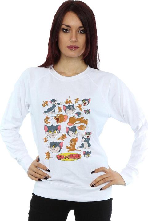 Image du produit Tom & Jerry - Sweat MANY FACES - Femme (L)