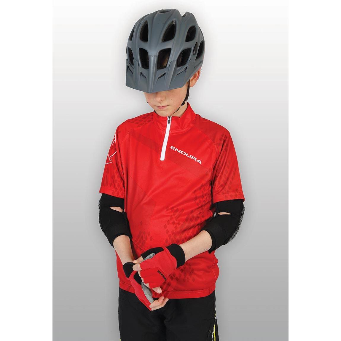 Thumbnail - Endura, Jungen, Handschuhe, Kinder Hummvee Plus Mitt, Rot, (M)