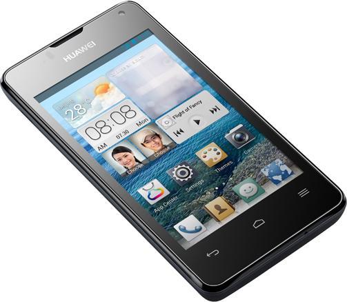 Huawei Ascend Y300 (4 GB, Black, 4", 5 Mpx, 3G)