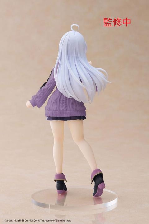 Actual product image Taito Wandering Witch: The Journey of Elaina Coreful PVC Statue Elaina Knit Dress Ver.