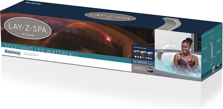 Produktbild Bestway LAY-Z-SPA Xtras LED-Wasserfall