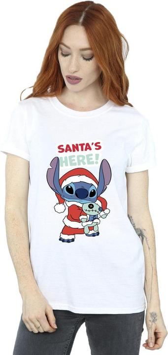 Produktbild Disney Lilo & Stitch Santa's Here TShirt (S)