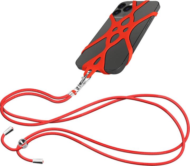 Actual product image Avizar Cell phone chain, adjustable nylon strap