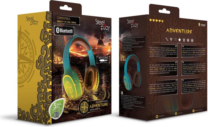 Produktbild Steelplay Adventure Wireless Headset (Kabelgebunden, Kabellos)