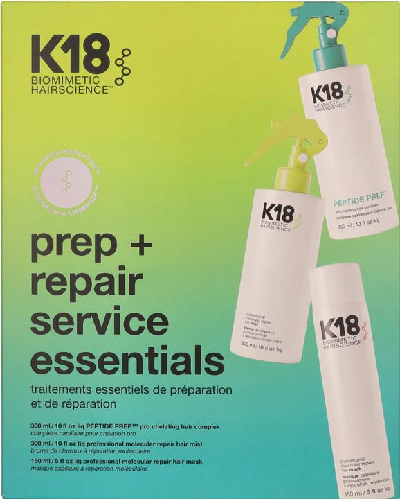 Actual product image K18 Prep+ Repair Service Essentials (750 ml)