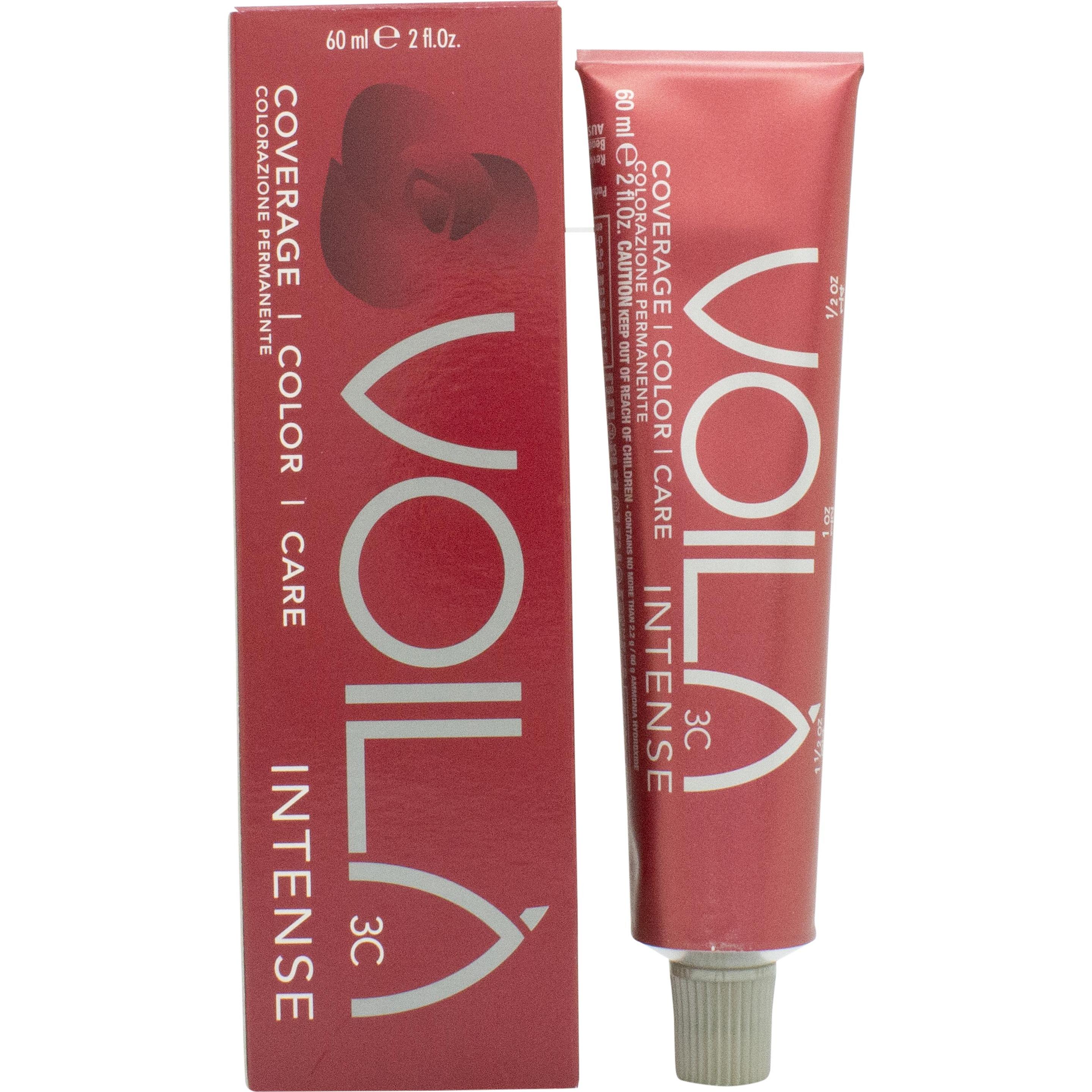 Intercosmo Damen Golden Haarfarbe, Voila 3C Intensive Tönung - 60Ml (5.53 Light Mahogany Brown)