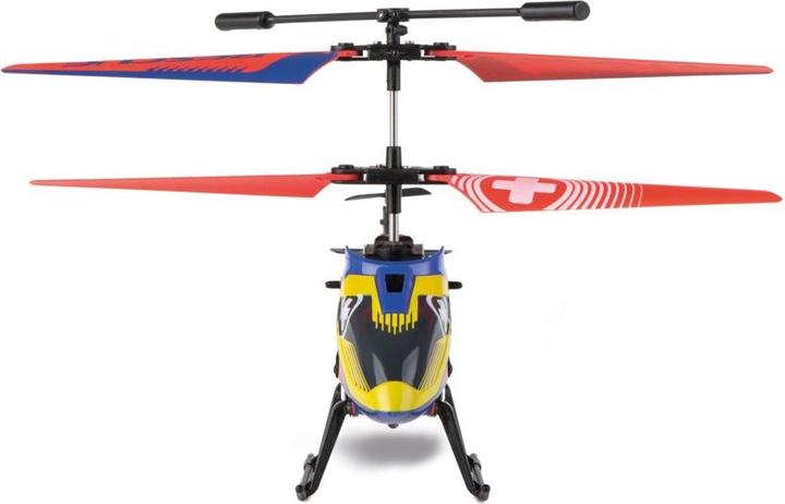 Actual product image Carrera 2.4 GHz RC Helicopter, Aluminum, Gyro, LED, USB-C Charging