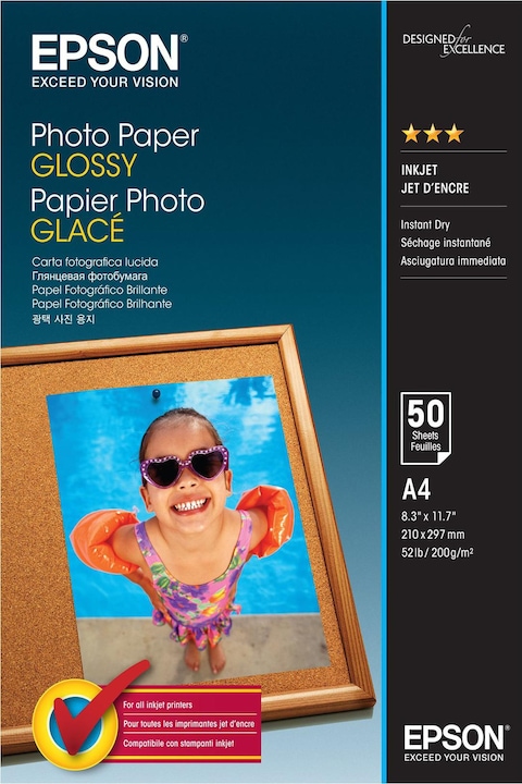 Epson Photo Paper (200 g/m², A4, 50 x)