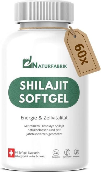 Naturfabrik Shilajit Softgel Kapseln 60 Stück (60 Stück, Kapseln)