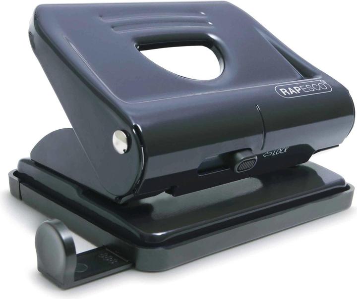 Actual product image Rapesco Punch 827, punching capacity: 30 sheets, black