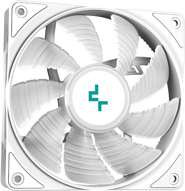 Actual product image Deepcool CASTLE 240EX A-RGB WH Processor All-in-One Liquid Cooler