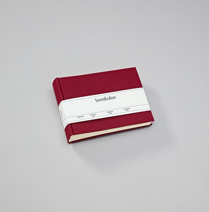 Image du produit Semikolon Fotoalbum Classic Medium 21.6 cm x 16 cm Bordeaux (10 x 15 cm, 9 x 13 cm)