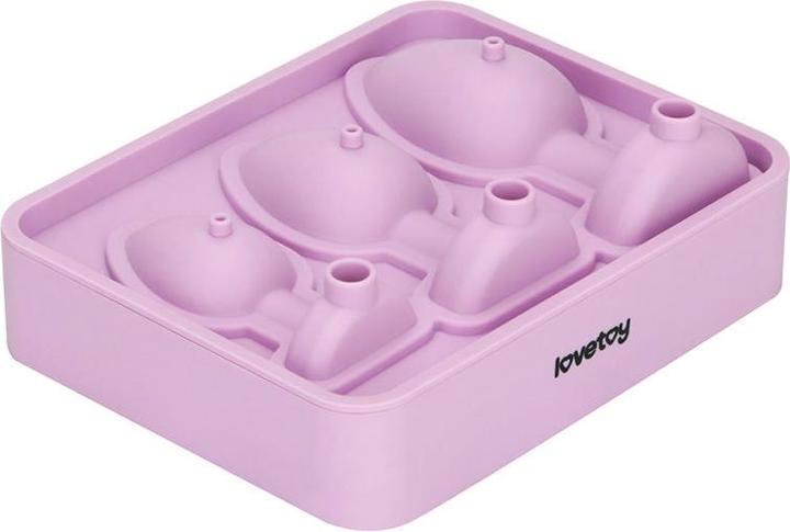 Produktbild Lovetoy Silikon-Eiswürfelform - Analplug - Pink