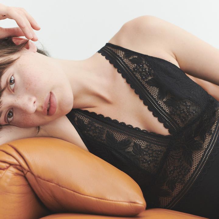 Produktbild La Redoute Collections Body JEANNE aus Spitze und Mikrofaser (M)