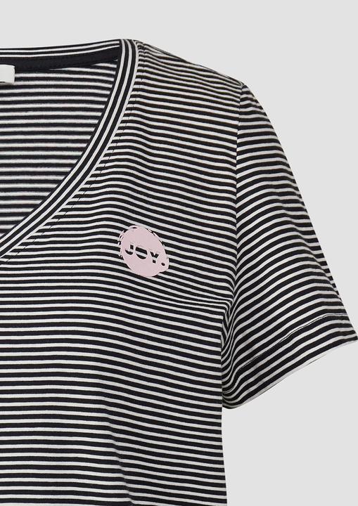 Immagine prodotto S.Oliver T-Shirt T-Shirt mit V-Ausschnitt und Print-Detail (40)