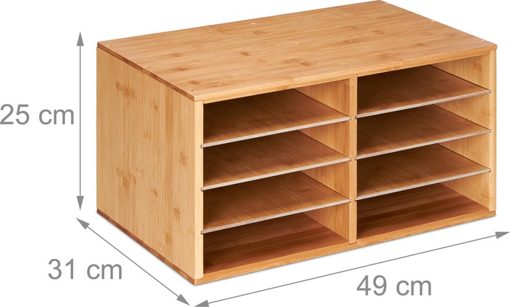 Actual product image Relaxdays Document storage (A4)