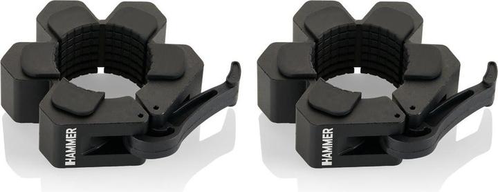 Hammer Fitness Premium Schnellverschlüsse, Black Aluminium Premium
