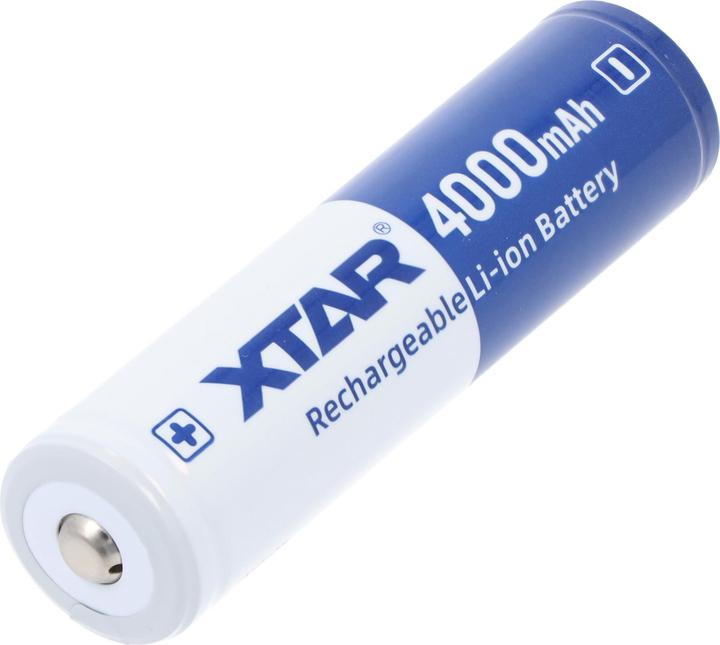 Actual product image Xtar Li-Ion 18650 Akku PCB geschützt 4000mAh (1 pcs., 4000 mAh)