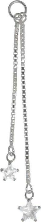 Immagine prodotto Bijouteria Piercing pendente (Argento 925, Vetro (di orologio))