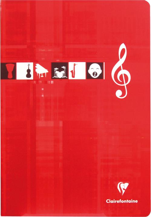 Image du produit Clairefontaine Livre de musique (A4, Règle spéciale)