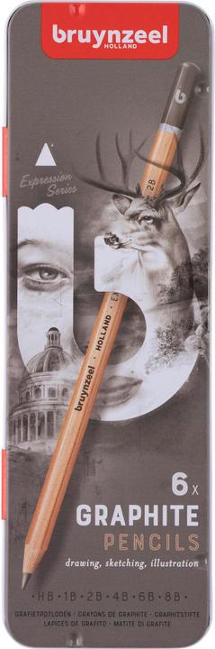 Actual product image Bruynzeel Expression graphite pencils (3.60 mm, HB, 6 x)