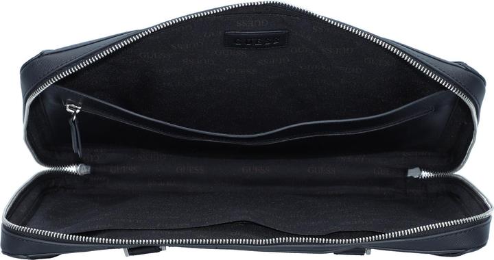 Produktbild Guess Crts Sffn Smrt Doc Case W Hndl Laptoptassen Heren - Zwart - Maat ONESIZE