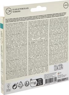 Produktbild Grafix Filzstifte Glas und Porzellan 12 Stück (12x)