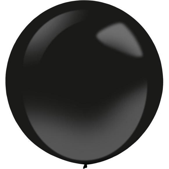 Everts 4 Latexballons Decorator Fashion Jet Black 61 cm /