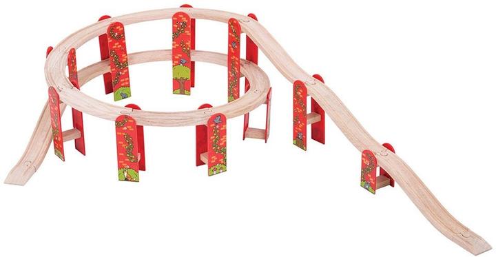 Productafbeelding Bigjigs Houten spoor Viaduct Uitbreidingsset