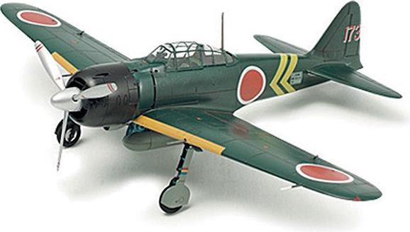 Actual product image Tamiya Mitsubishi A6M3/3a Zero Fighter Model 22 (Zeke)
