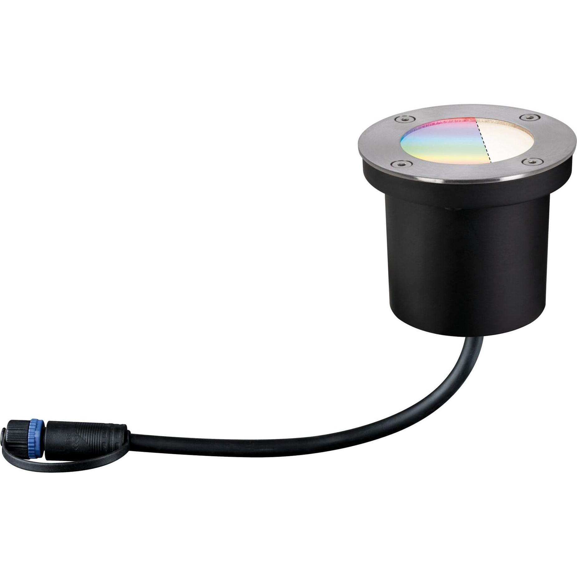 Paulmann, Gartenbeleuchtung, Outdoor Plug & Shine Bodeneinbauleuchte Zigbee (350 lm, IP65)