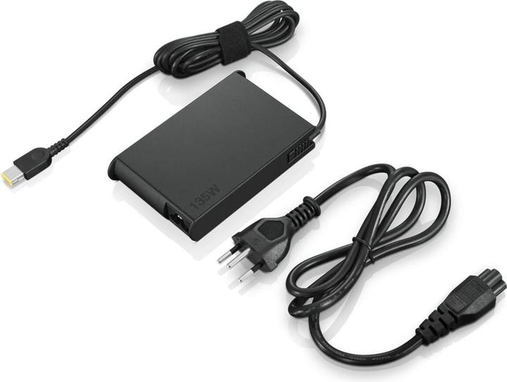Actual product image Lenovo TP Slim AC Adapter (Slim tip) Switzerland (135 W)