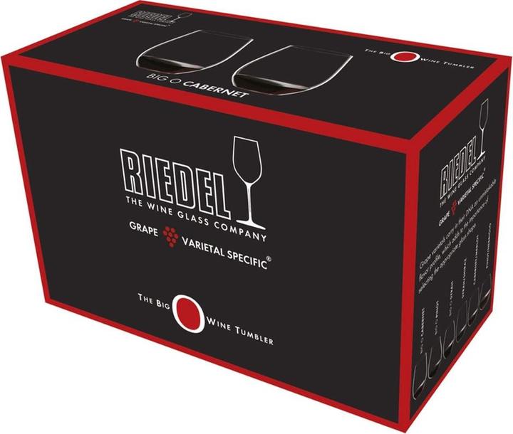 Produktbild Riedel Rotwein Glas O WINE TUMBLER (60 cl, 4 Gläser, Rotweingläser)