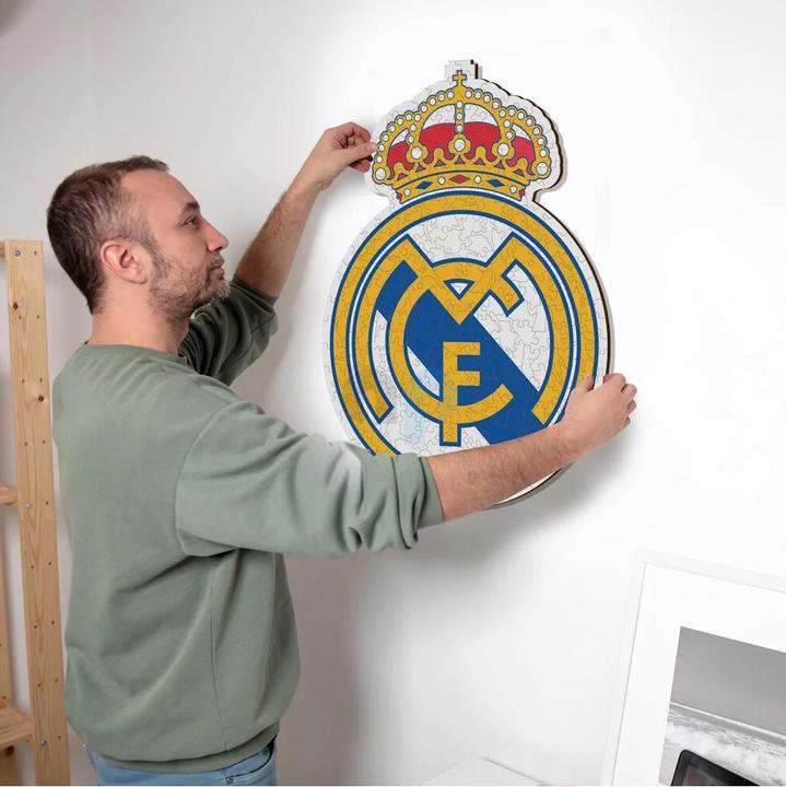 Productafbeelding Iconic Real Madrid CF - Logo - Puzzel in Legno Taglia L (500 Pezzi) (500 onderdelen)