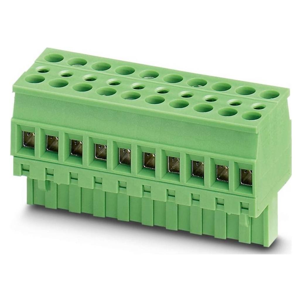 Phoenix Contact Verde Connettori Pcb Phoe, Cavo + Spina Elettrica,