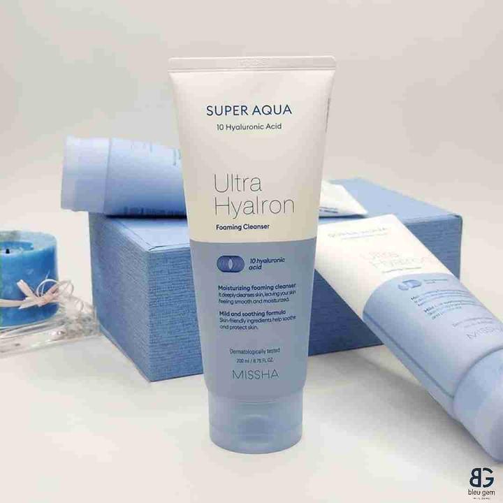 Image du produit Missha Super Aqua (Lingettes nettoyantes pour le visage, 200 ml)