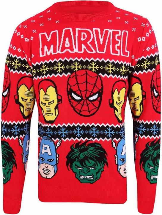 Produktbild Erwachsene Gesichter gestricktes Sweatshirt (XXL)